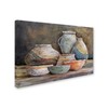 Trademark Fine Art Jean Plout 'Clay Pottery Still Life 1' Canvas Art, 22x32 ALI17298-C2232GG